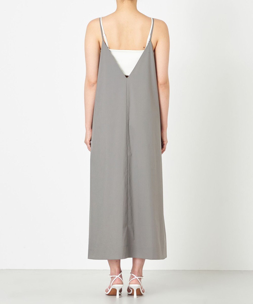 NAVE 【Nave・洗える/撥水加工/ストレッチ素材】ライトタフタ  キャミドレス 
