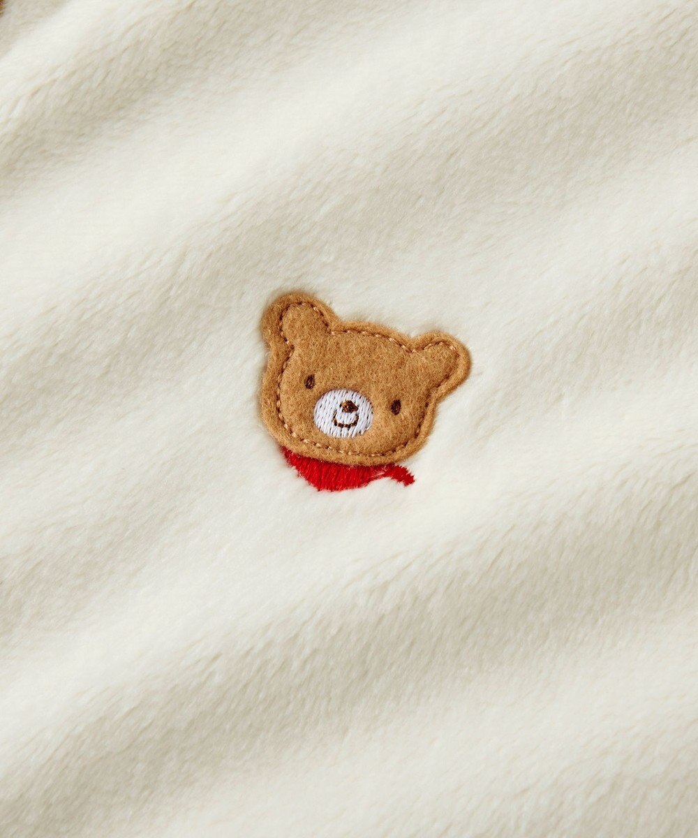 MIKI HOUSE HOT BISCUITS 【ミキハウス】 マイクロファー スリーパー 