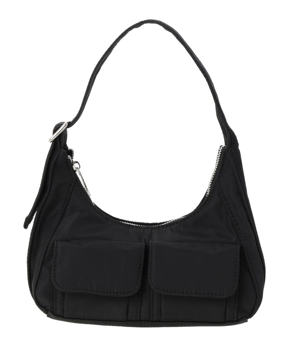 Green Parks ・ＱＵＯＮ　ダブルポケットホーボーバッグ 