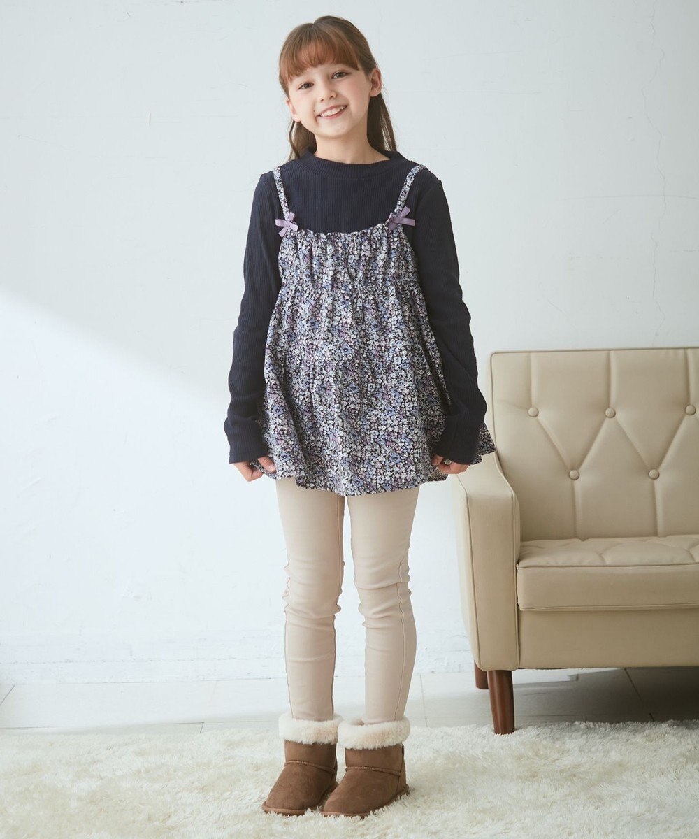 花柄ドッキング プルオーバー Any Fam Kids ファッション通販 公式通販 オンワード クローゼット
