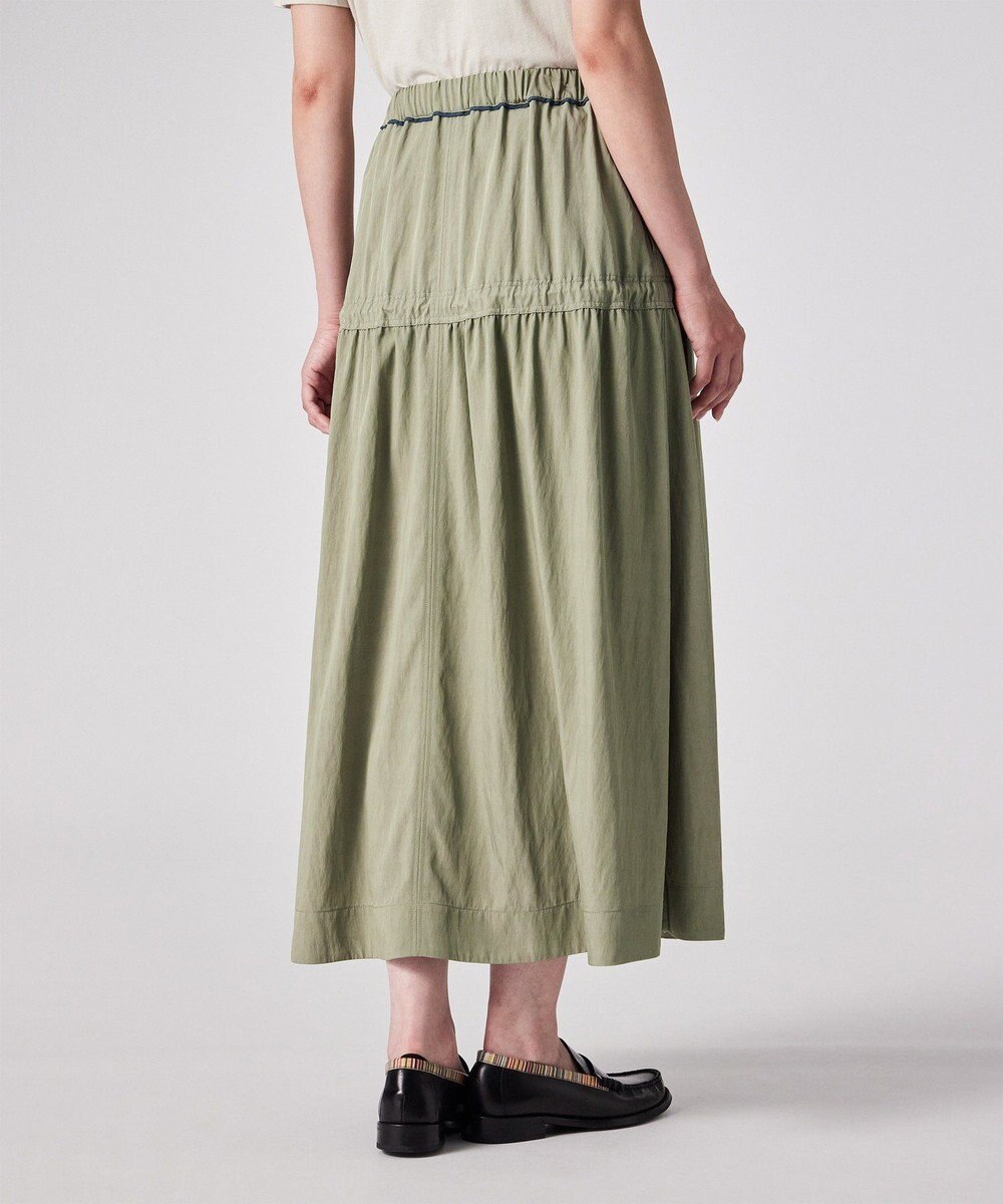 Paul Smith ドロストコード レーヨン スカート 