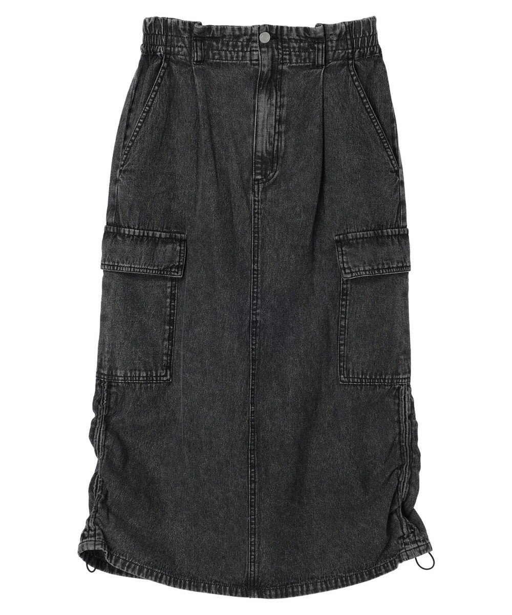 Green Parks ・ＥＬＥＮＣＡＲＥ　ＤＵＥ　カーゴデニムスカート 