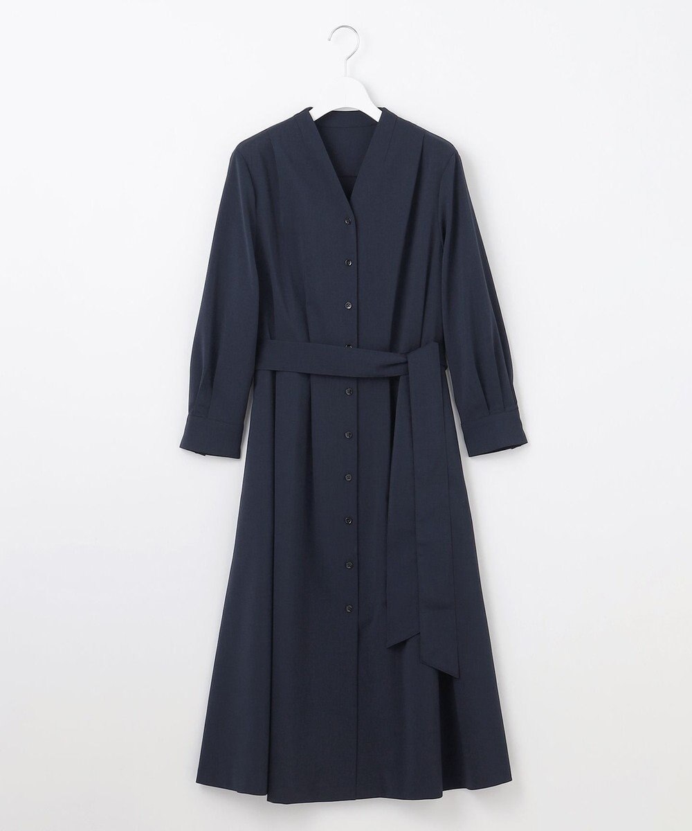 自由区 L 【接触冷感・UVカット・吸水速乾・洗える】ドライタッチファンクショナル ワンピース 