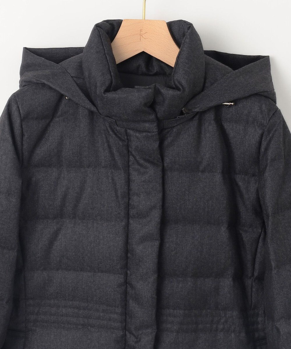 組曲 S ライトタフタショートダウンコート 