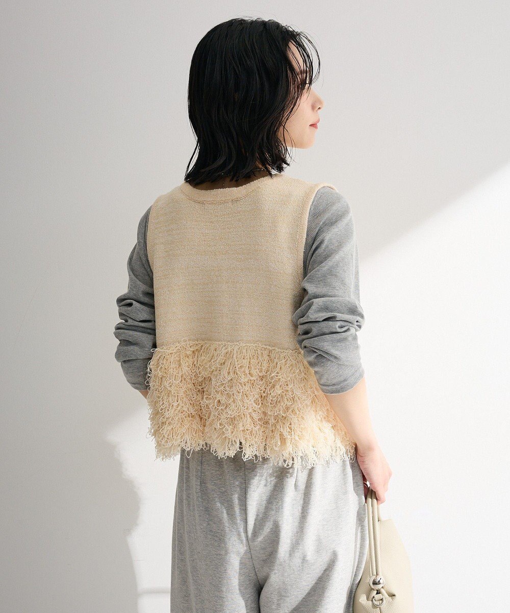 Green Parks ブークレループニットベスト 