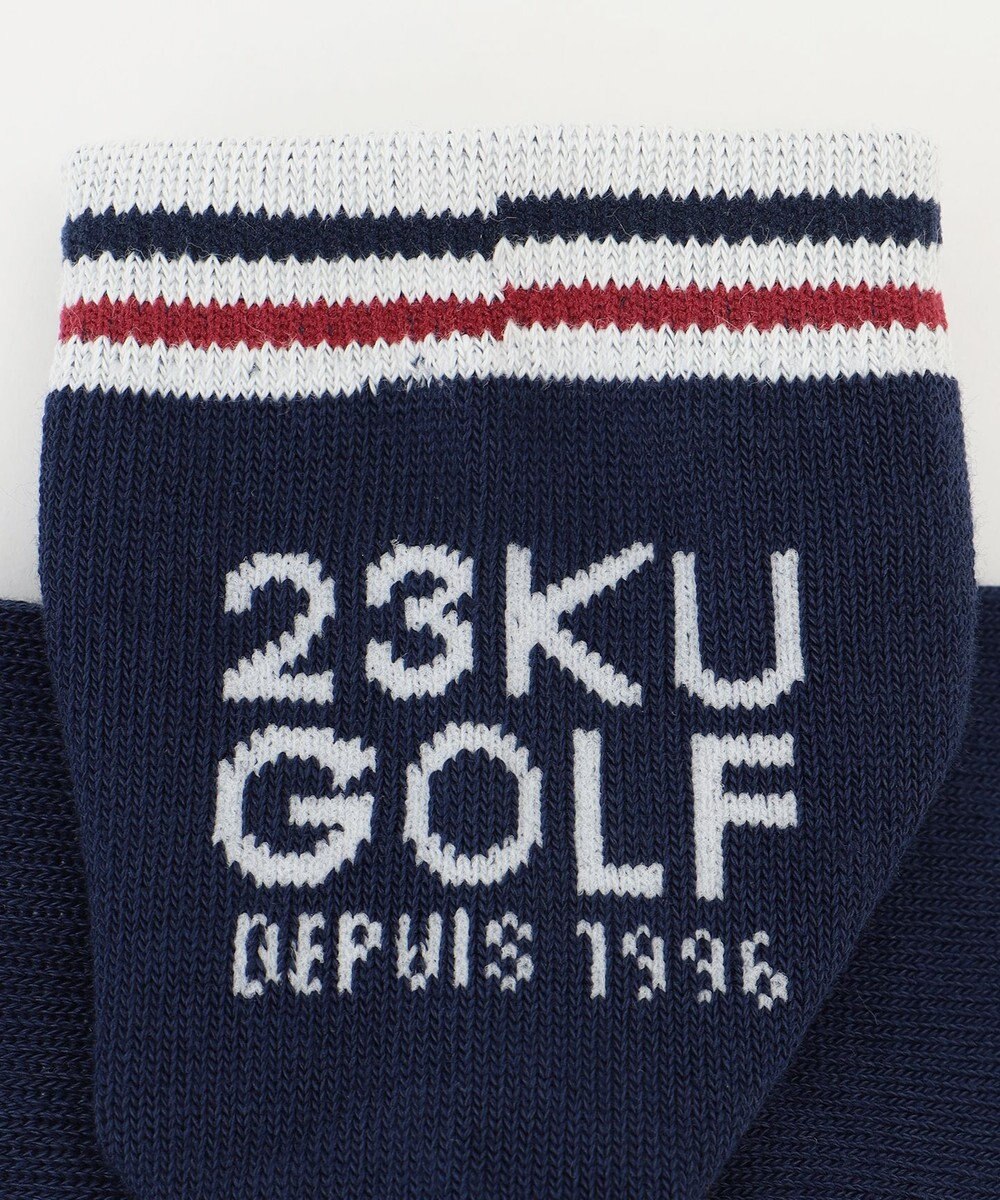 23区GOLF 【MEN】１５センチ丈 ソックス 