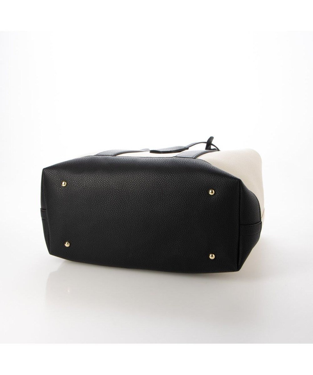 UNBILLION cachecache ショルダー付きパーテーション合成皮革トートL 