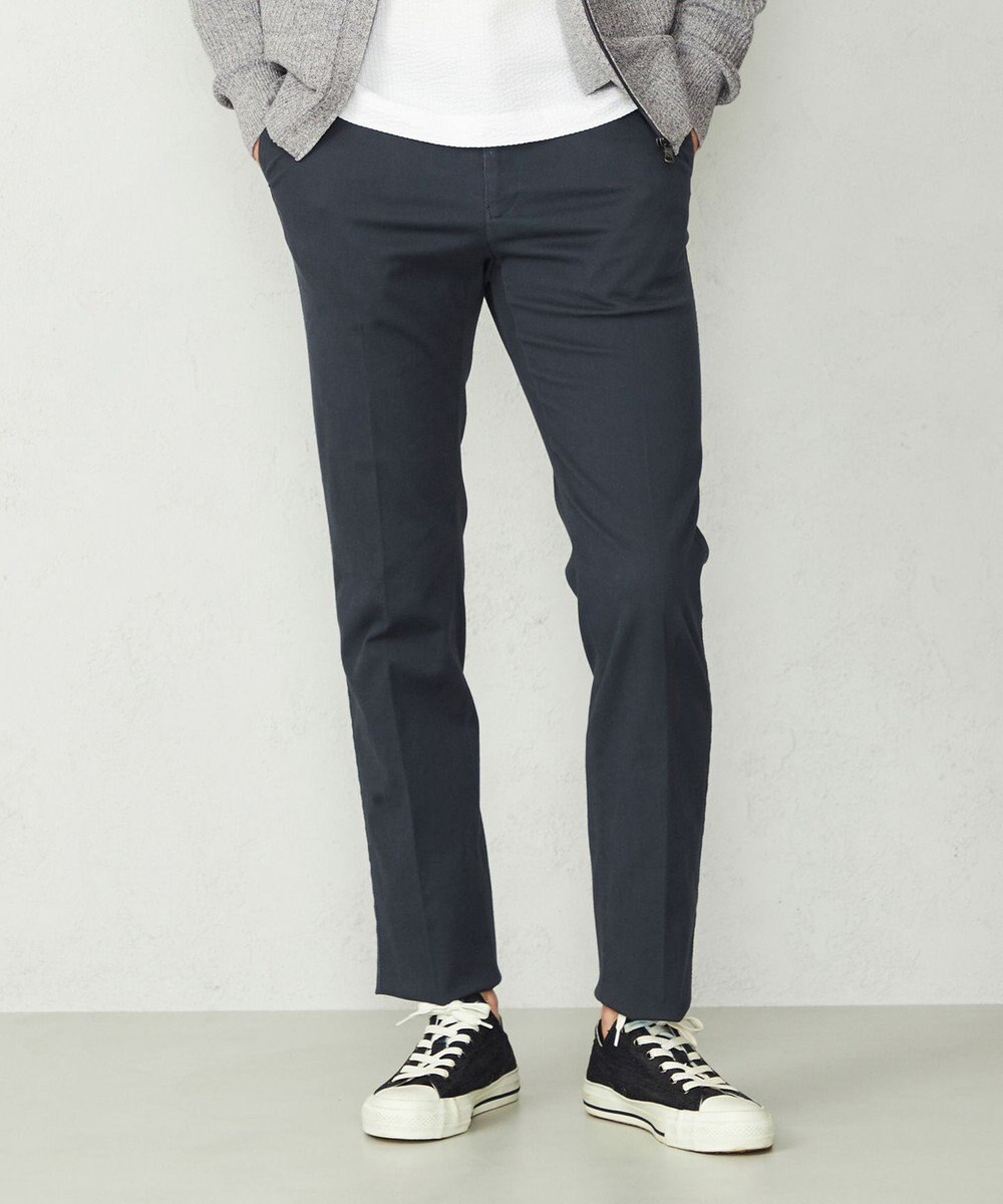 JOSEPH ABBOUD 【オーガニックコットン】ハイパワーカルゼ パンツ 