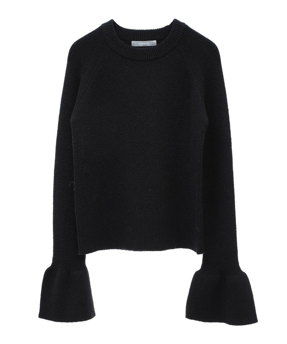 Green Parks armonia．袖フレアニットプルオーバー 