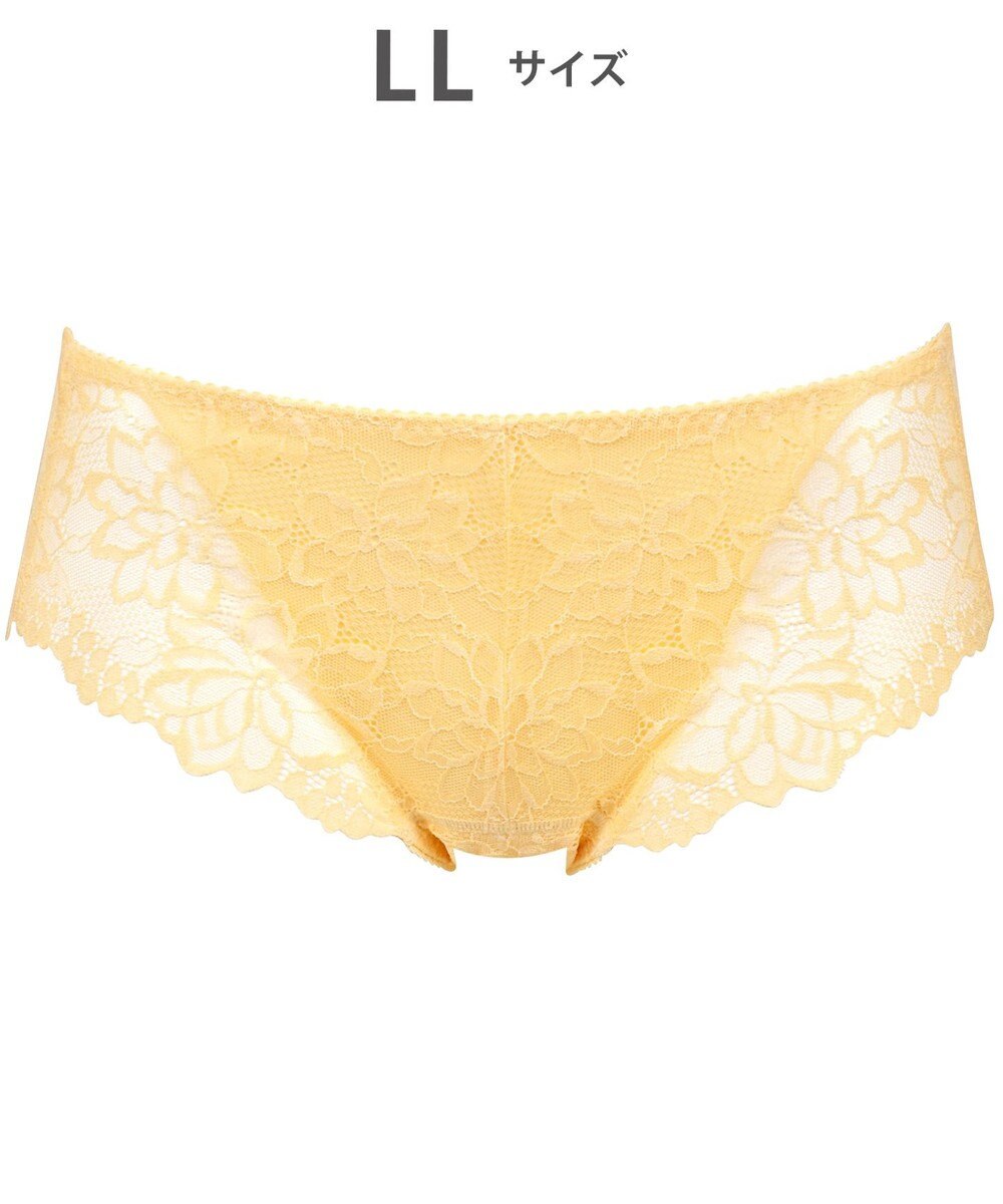 WACOAL サニタリーショーツ 【GOCOCi ゴコチ】 「普通~多い日」に対応 後ろまでしっかりカバー 羽付きナプキン対応 総レース 生理用ショーツ はきこみ丈あさめ レディース PGG198 /ワコール 