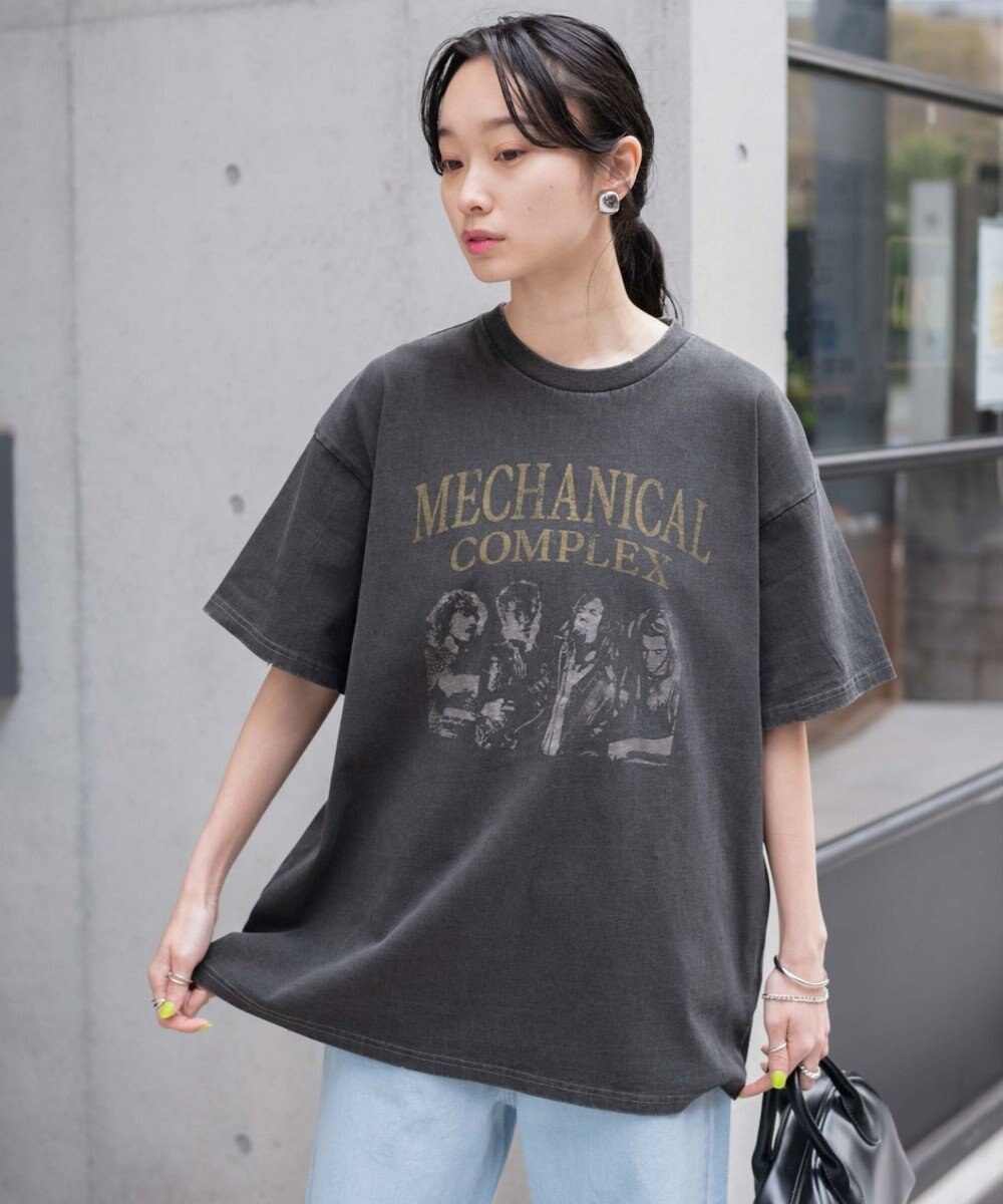 WEGO ピグメントBIGTシャツ 