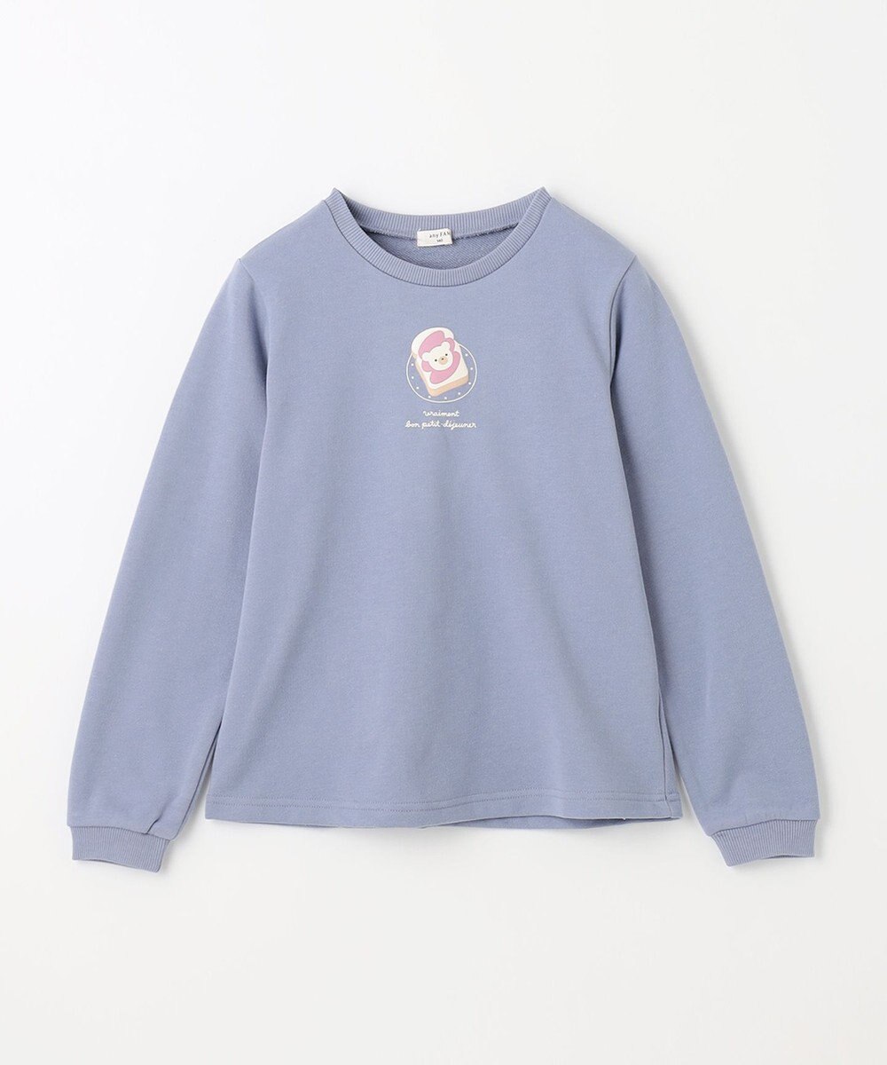 ANY KIDS 【春まで主役】アニマル発泡プリントトレーナー 