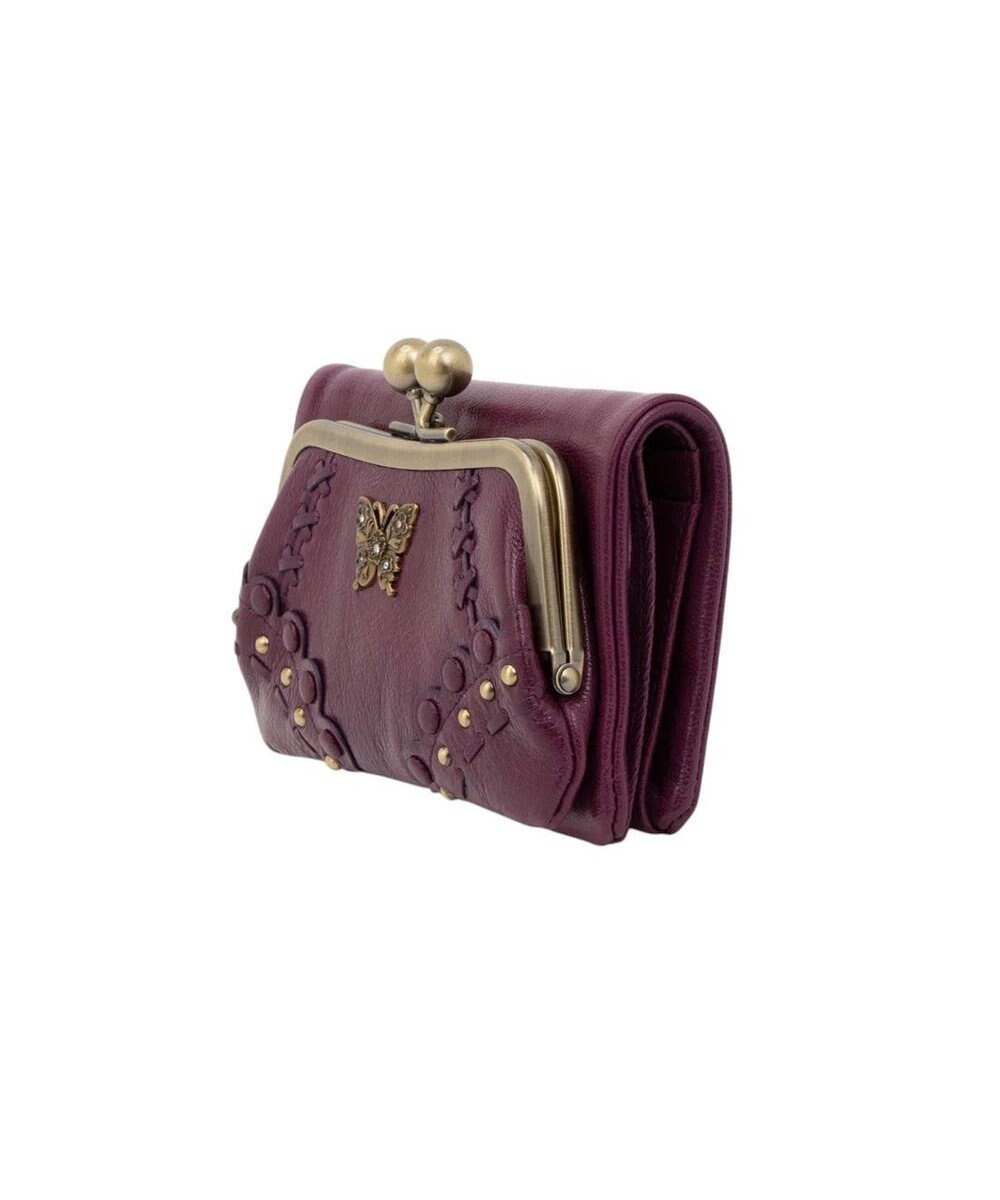 ANNA SUI マチルダ 口金二つ折り財布 