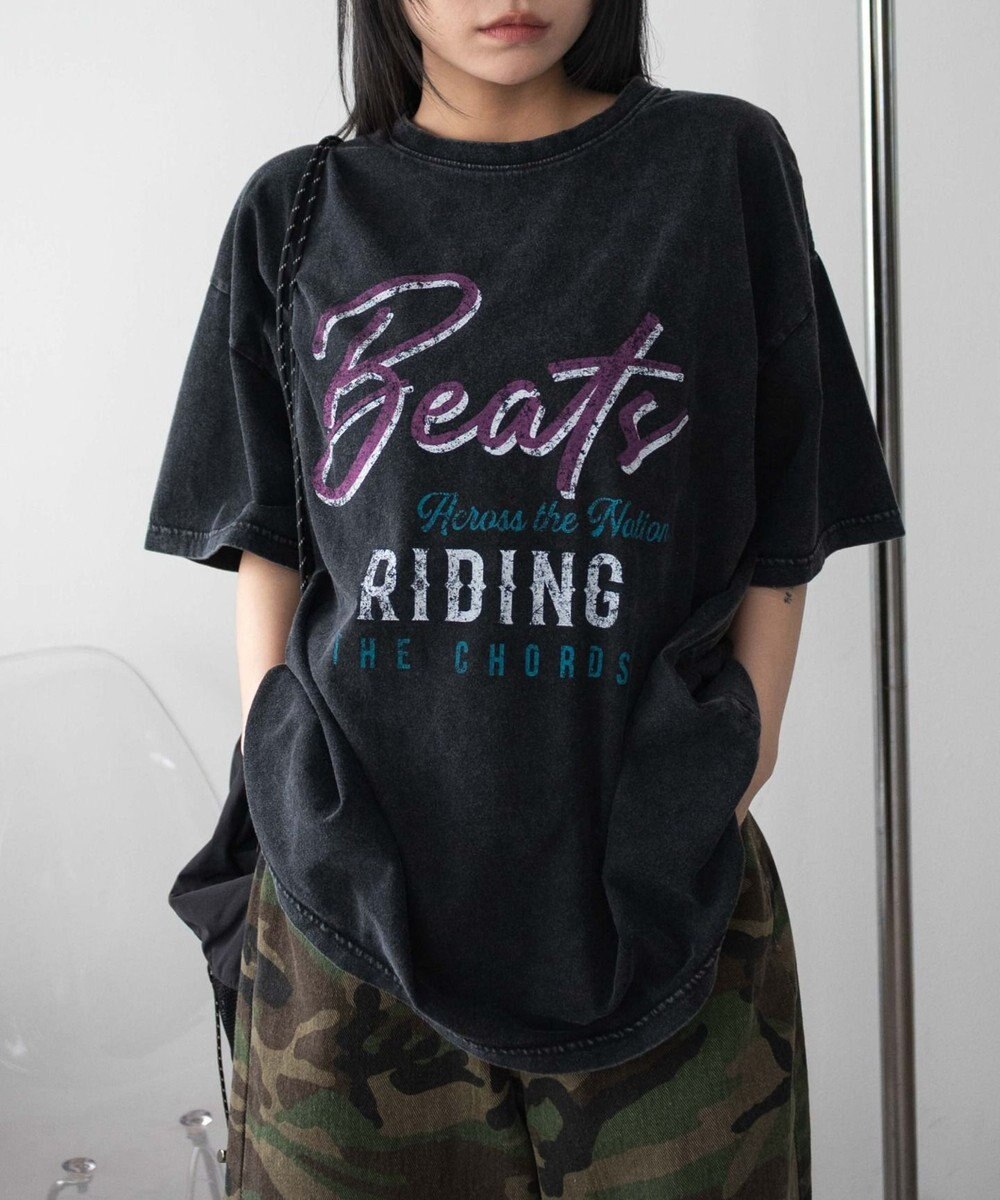 WEGO ヴィンテージウォッシュグラフィックBIGT 