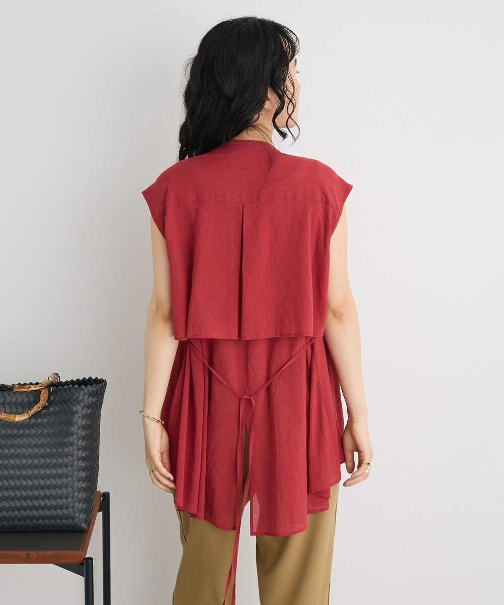 CRAFT STANDARD BOUTIQUE ヴィンテージボイルバックデザインブラウス 