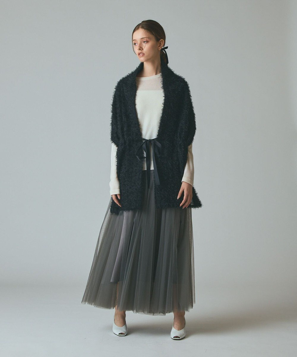 GRACE CONTINENTAL フェザーチュールストール 