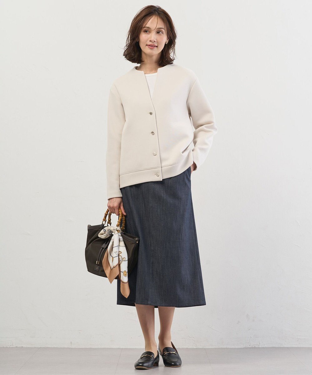 J.PRESS LADIES 【2way】ギャザーバンブー トート バッグ 