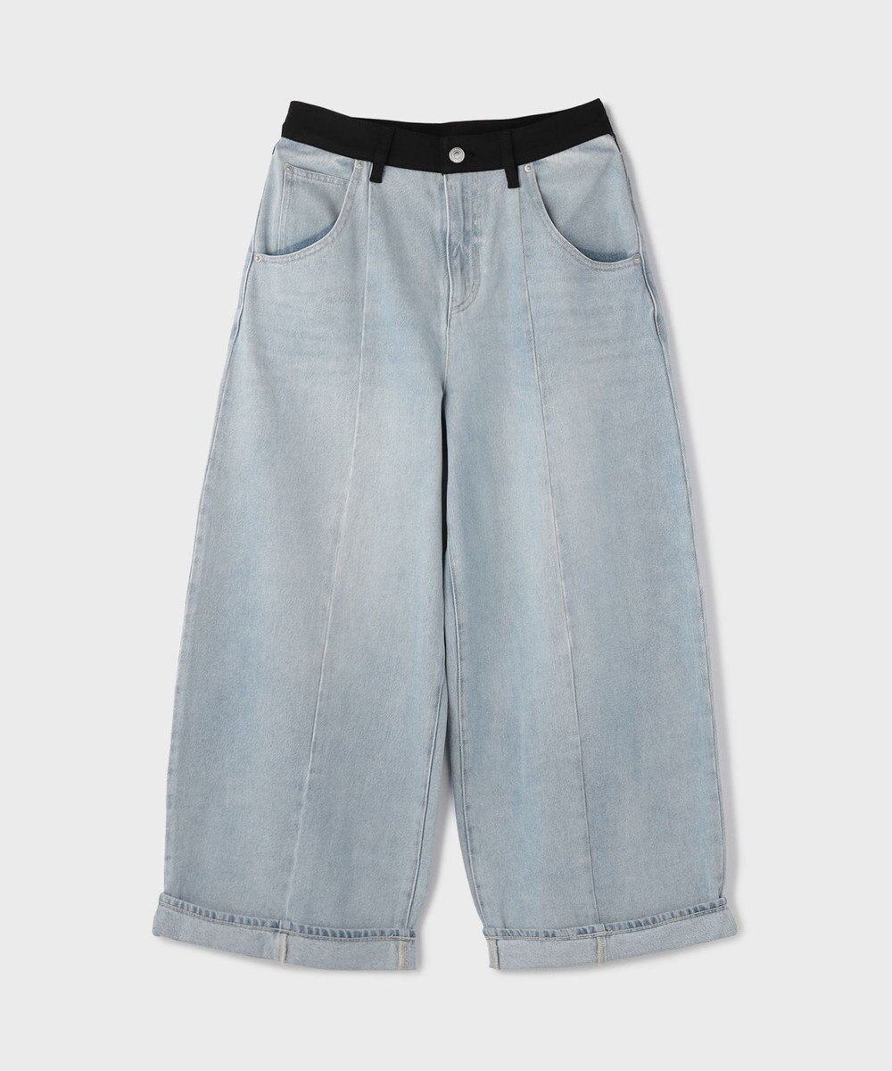 GRACE CONTINENTAL クロップトバレルパンツ 