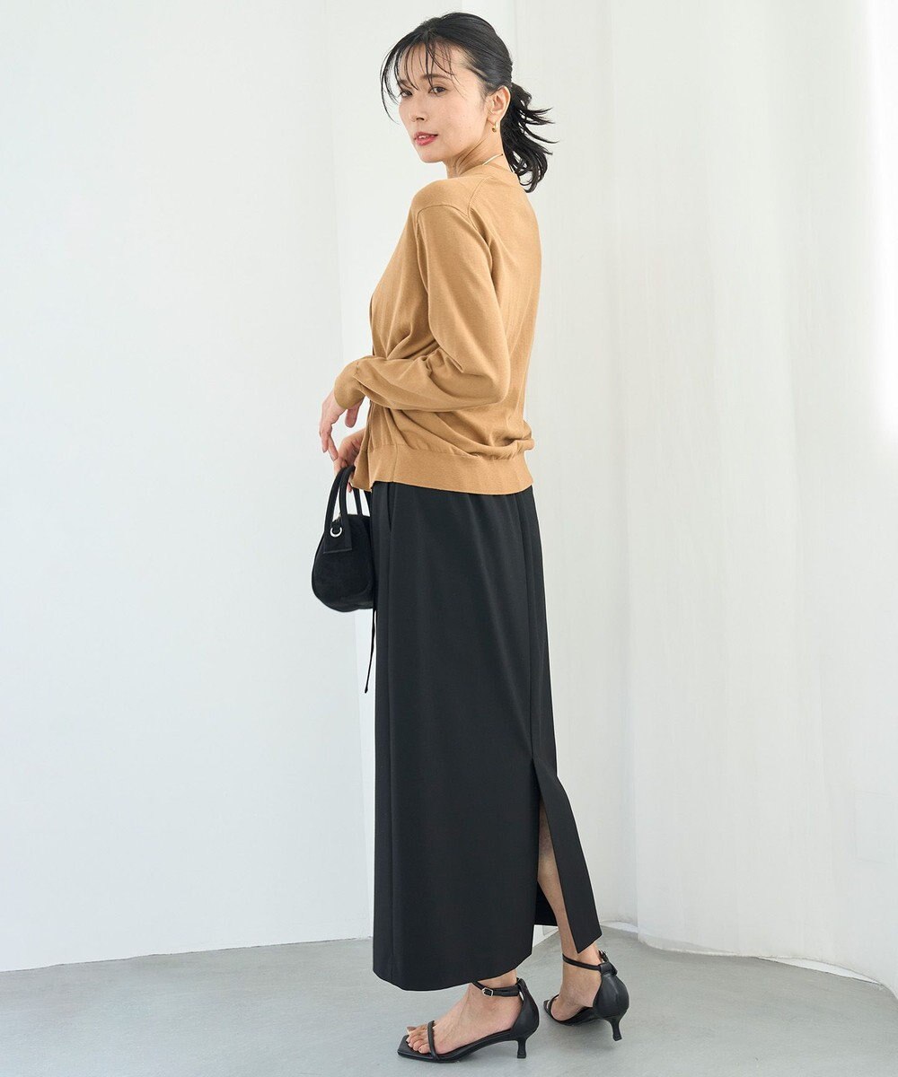 UNFILO L UVモイスト スリーブレスニット 