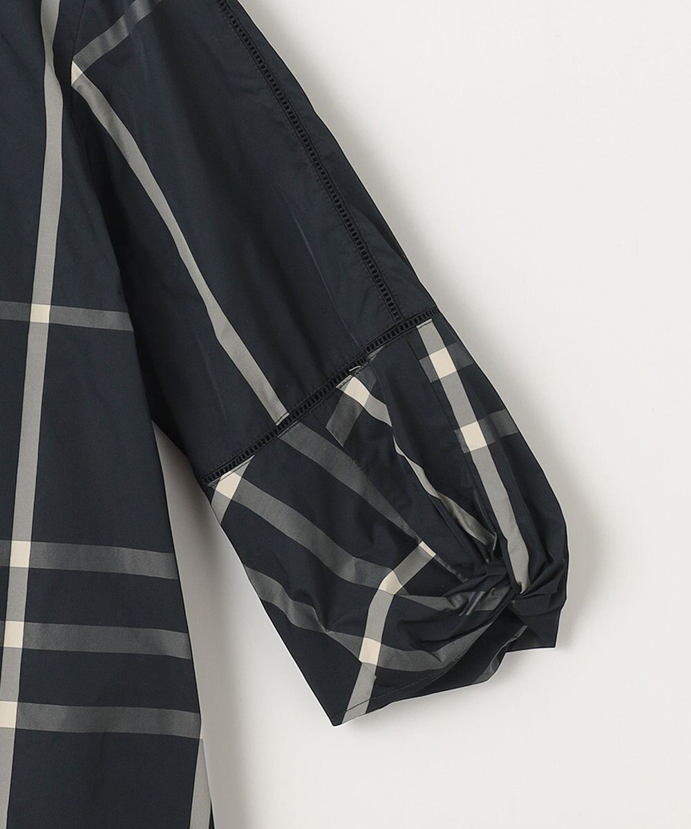 J.PRESS LADIES L 【洗える】 メモリーウェザー チェック ワンピース 