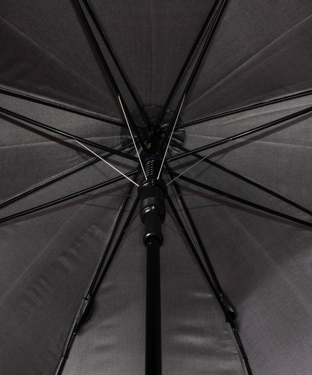 AURORA シャルルジョルダン　ポリエステルサテン　ローズプリント耐風傘 