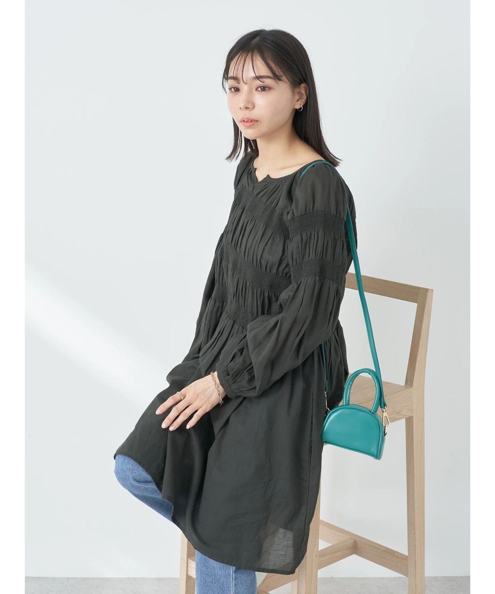 earth music&ecology シャーリングチュニック 