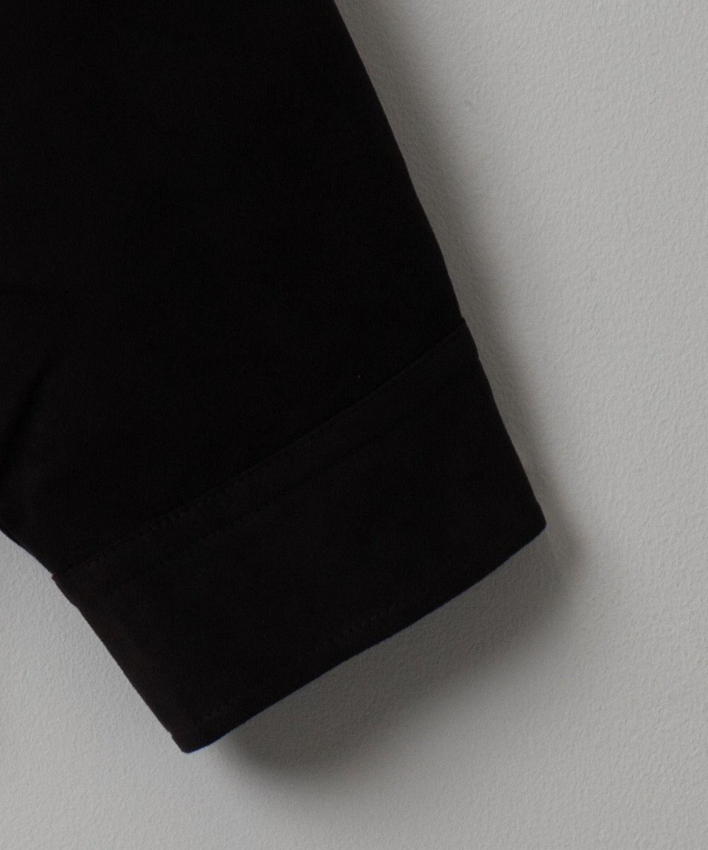 WEGO フェイクスウェードハーフZIPシャツ（LS） 