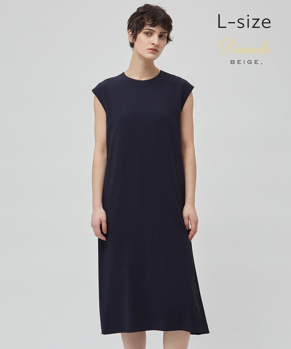 BEIGE， 【L-size】CINDY / サイドタックドレス 