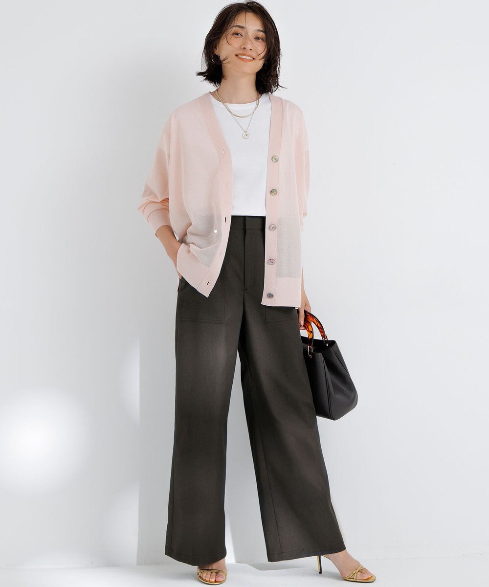 23区 S 【汗じみ防止/速乾性】フレンチスリーブ  IT Tシャツ 