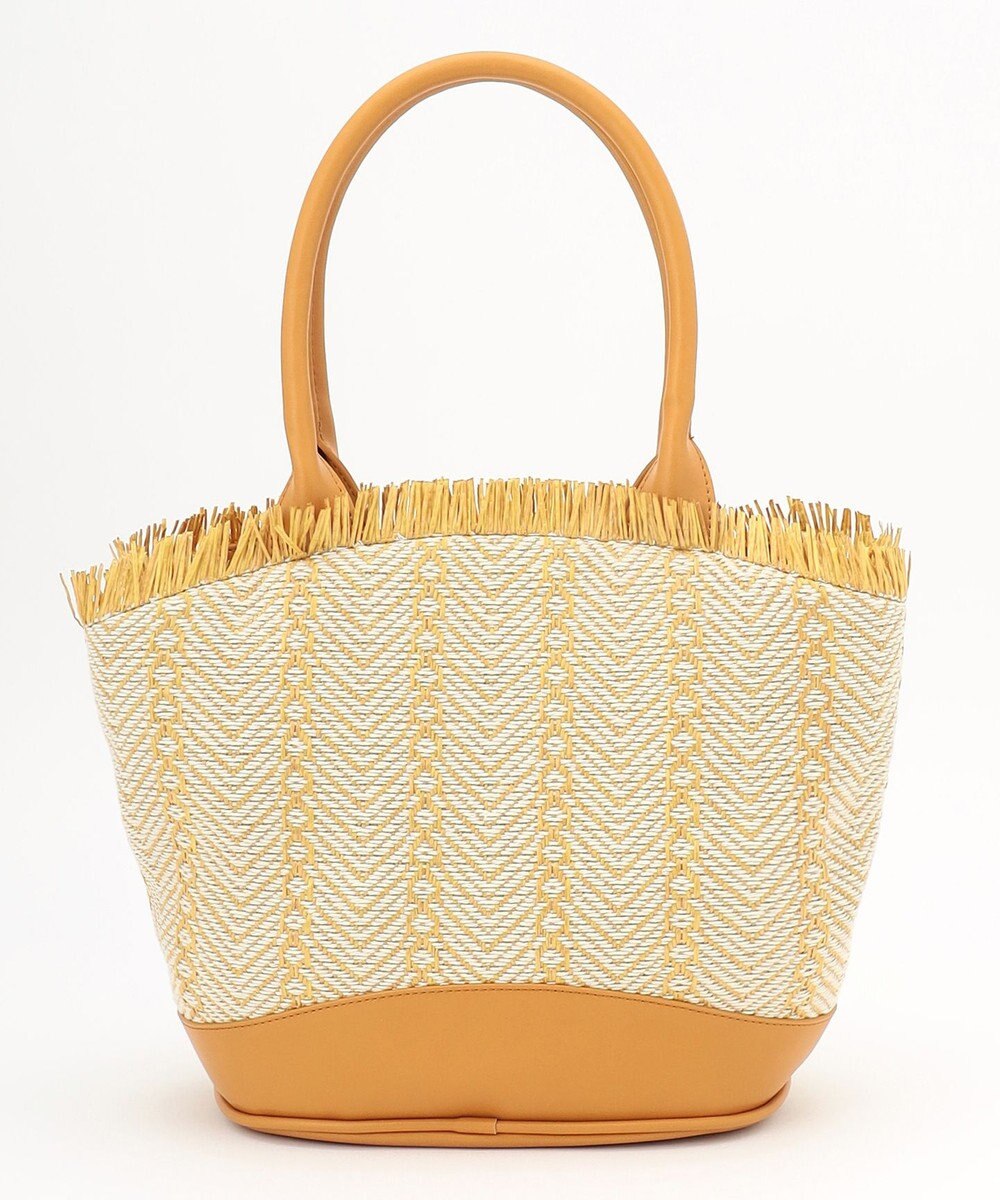 UNBILLION cachecache ポリプロピレンフリンジトートバッグ 