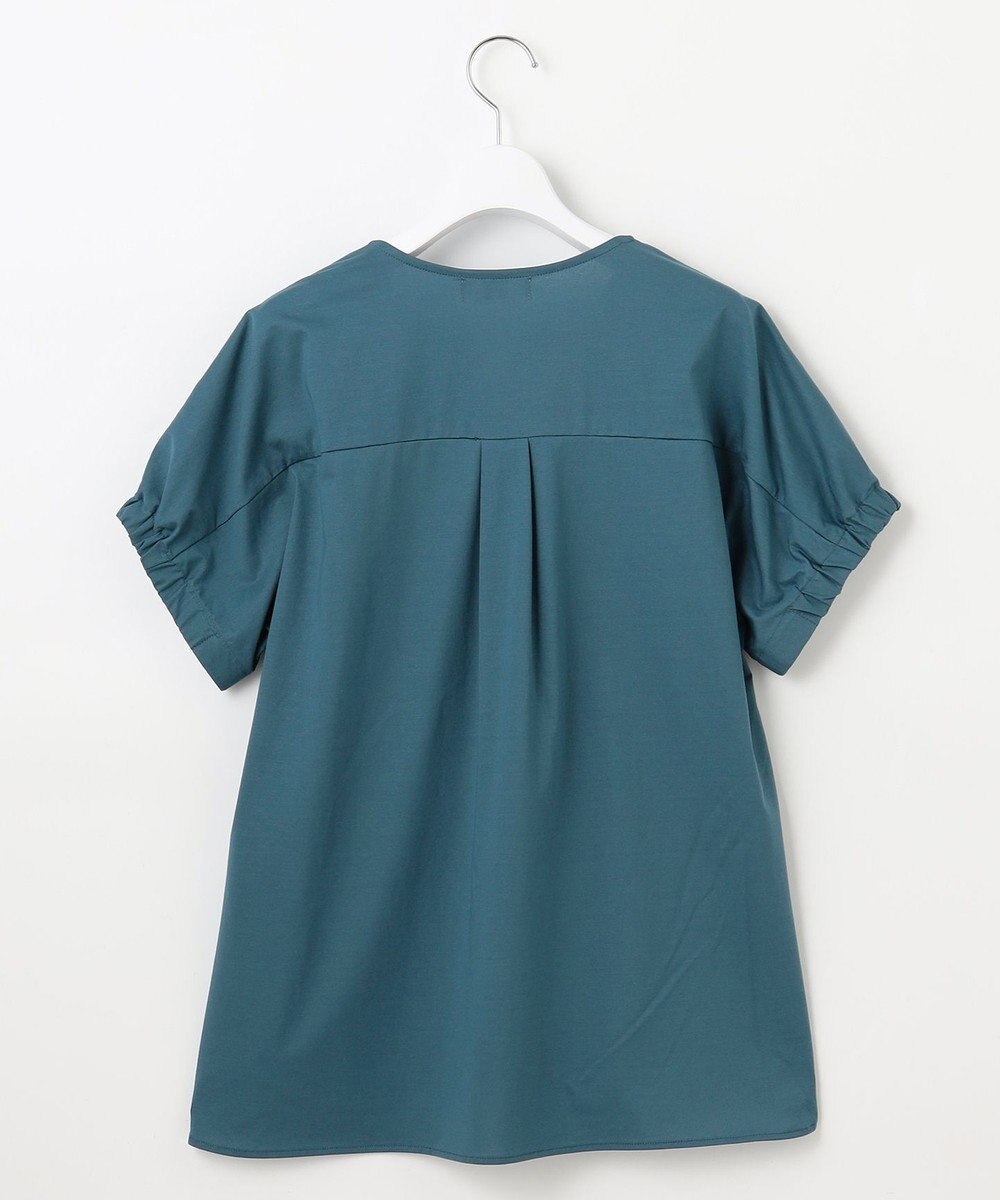 J.PRESS LADIES L 【接触冷感】プレーティングジャージー フレンチスリーブ カットソー 