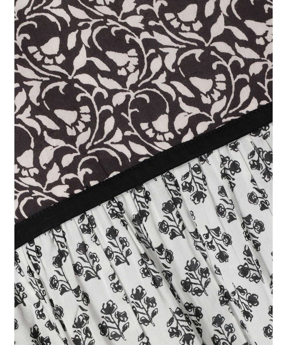 CRAFT STANDARD BOUTIQUE インド綿混エスニック切替ワンピース 