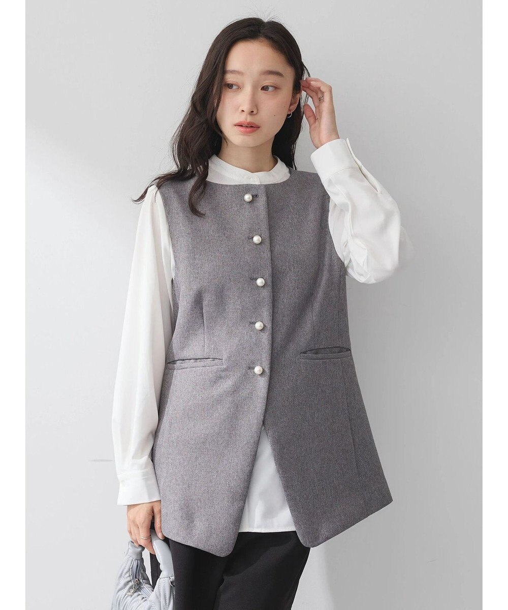 earth music&ecology パールボタンジレ 