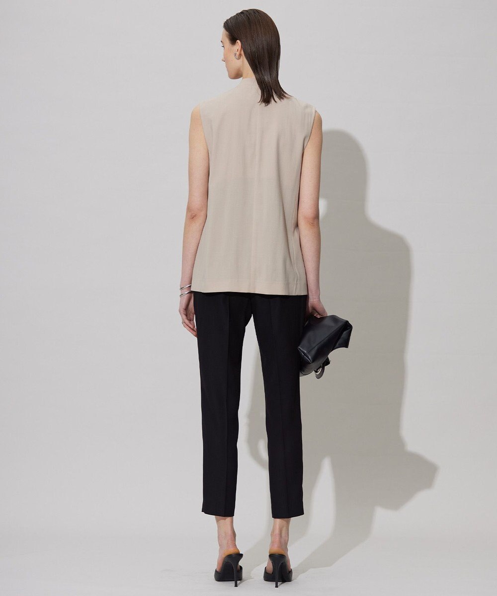 ICB 【接触冷感・UVカット・洗える】 T/Rドライリネン ジレ 