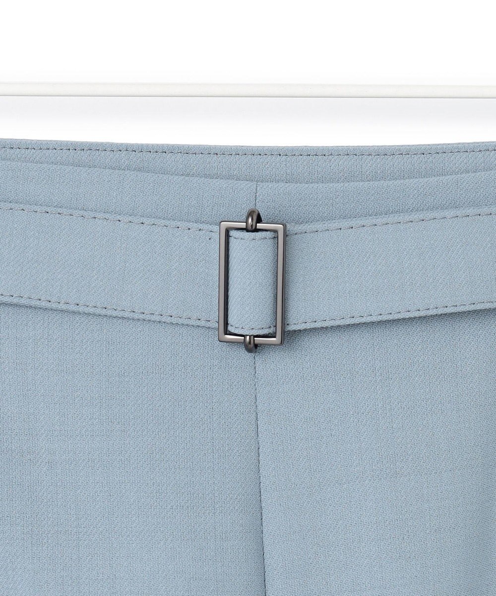 ICB 【洗える】ウール2WAYストレッチ ワイドストレートパンツ 