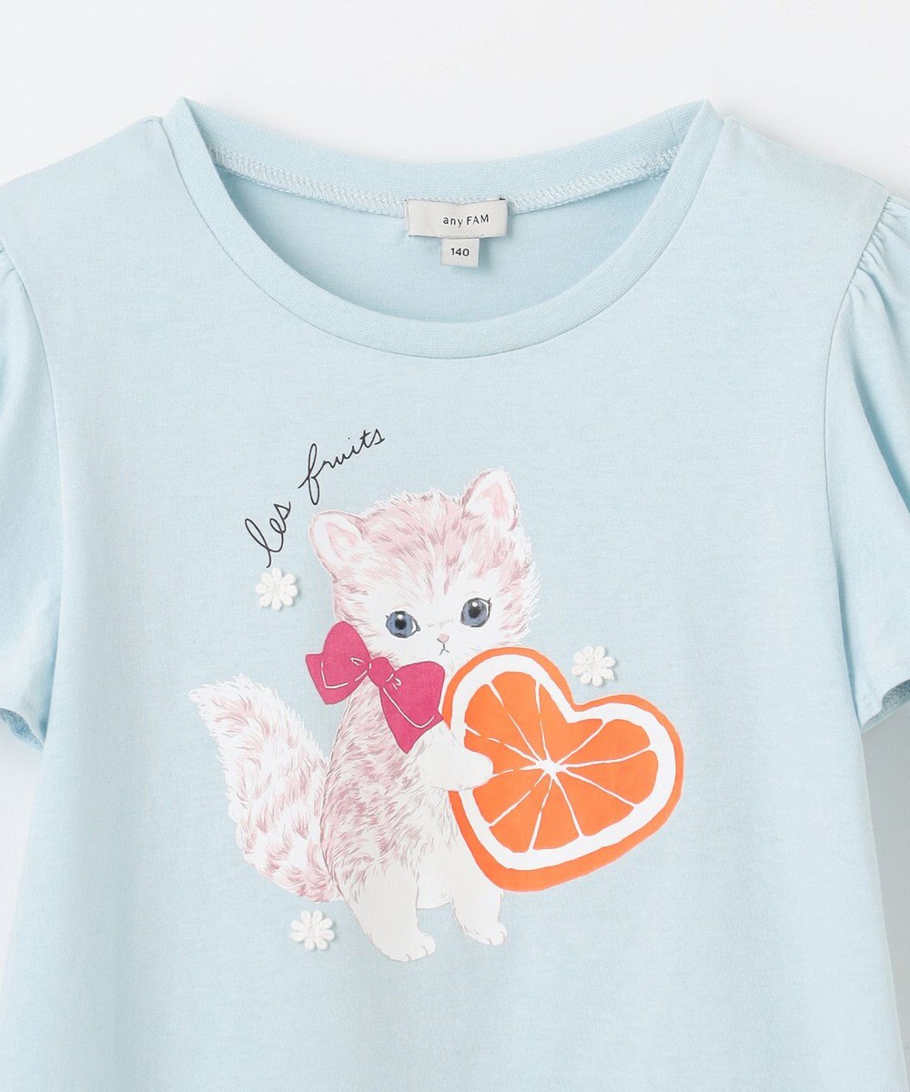 ANY KIDS 【温度で色が変わる】接触冷感 しろくま ミラクルプリント Tシャツ 