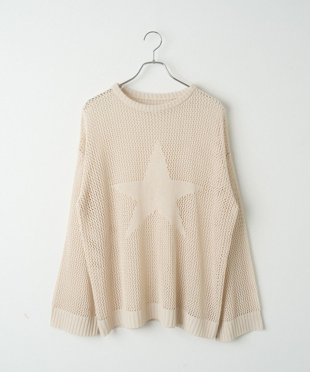 WEGO スターメッシュニットプルオーバー 