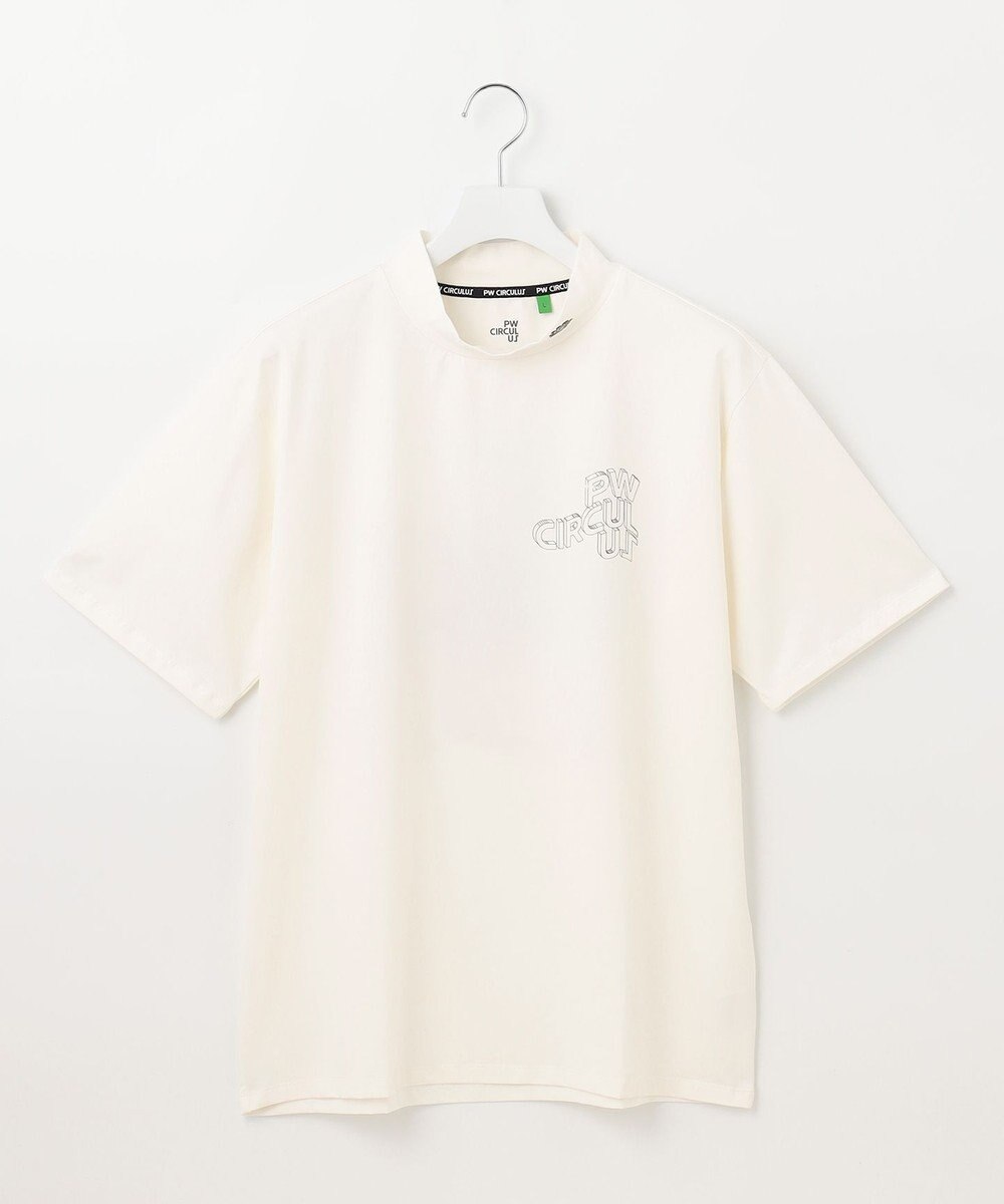 PW CIRCULUS 【MEN】アニマル フォト モックネック シャツ 