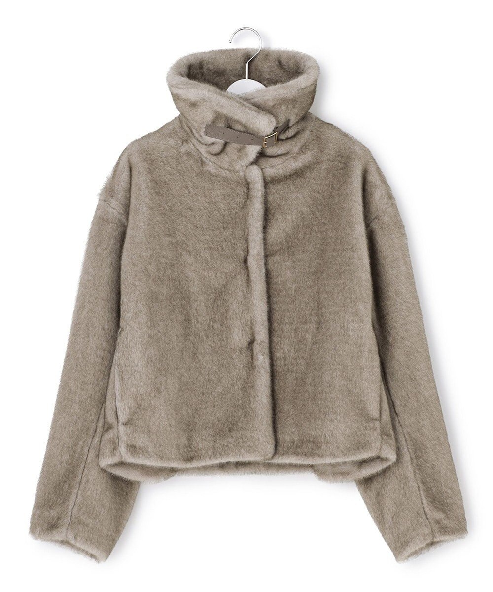 23区 L 【GOLD LABEL】ECOPEL フォギーカラー ファーブルゾン 