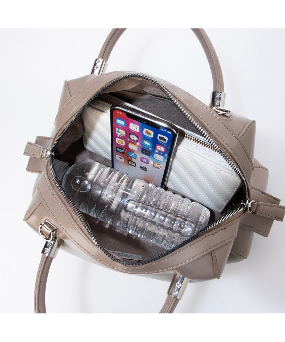 UNBILLION カシュカシュ cachecache / マット素材2wayボストン 