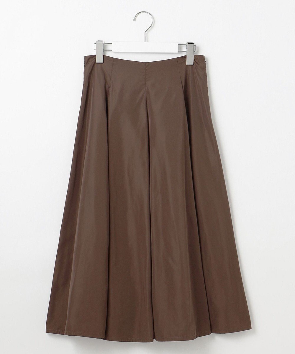 Feroux 【洗える】タフタフレア スカート 