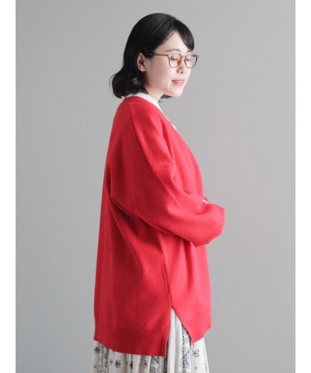 CRAFT STANDARD BOUTIQUE ＶネックＢＩＧシルエットカーディガン 