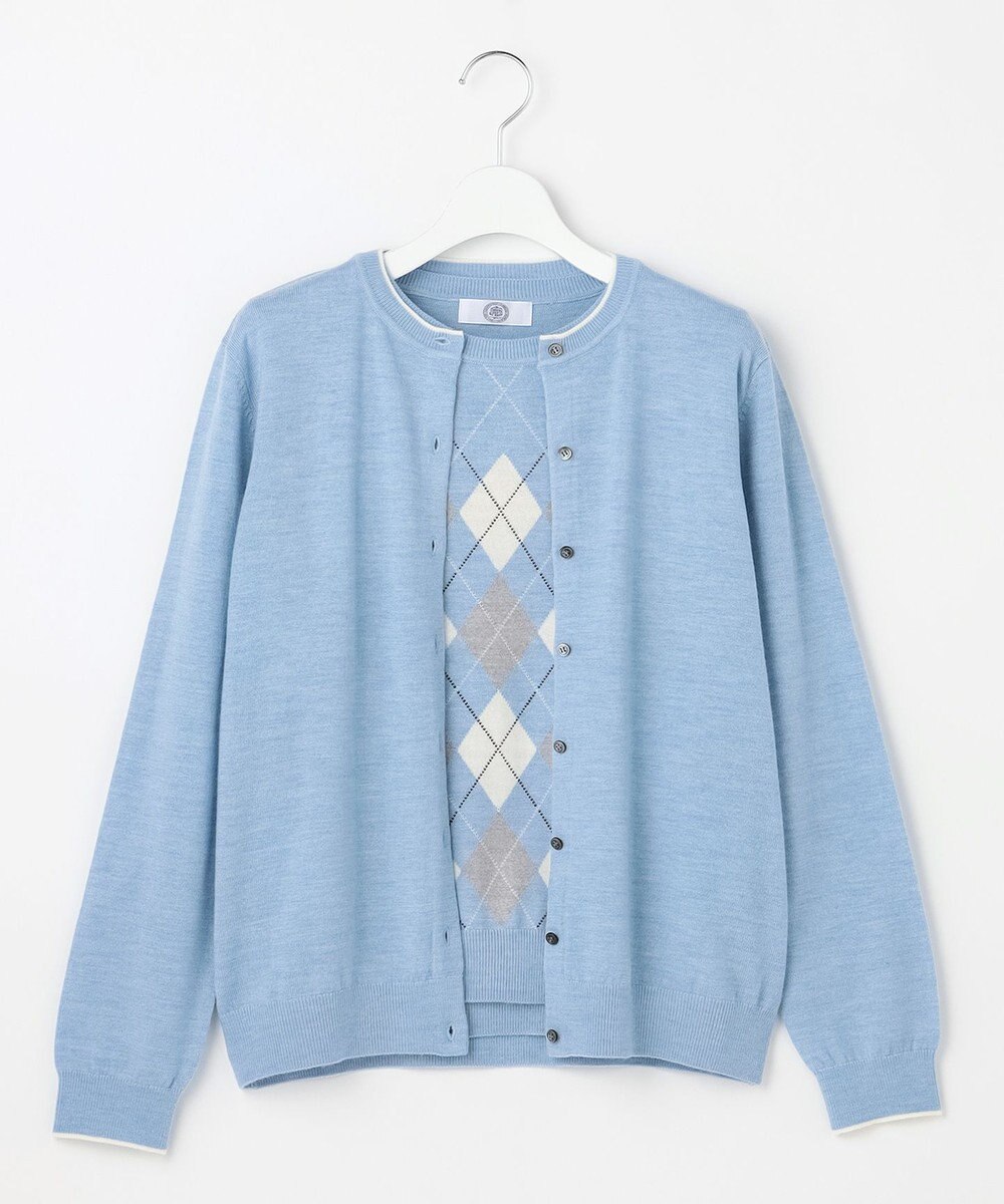 J.PRESS LADIES アーガイル ツイン ニット 