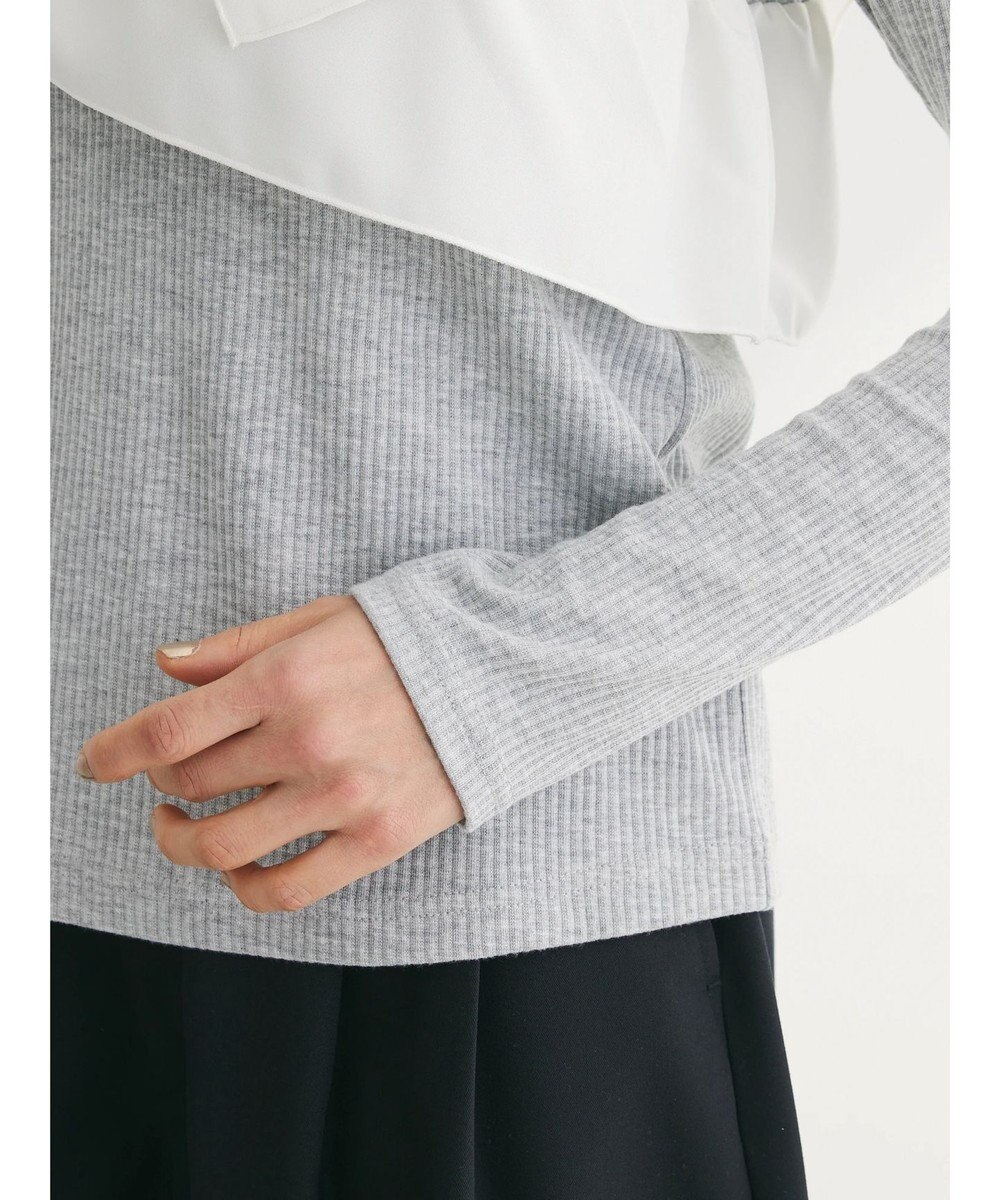 Green Parks ・ＳＵＧＡＲ　ＳＰＯＯＮ　アシンメトリーフリルロンＴＥＥ 