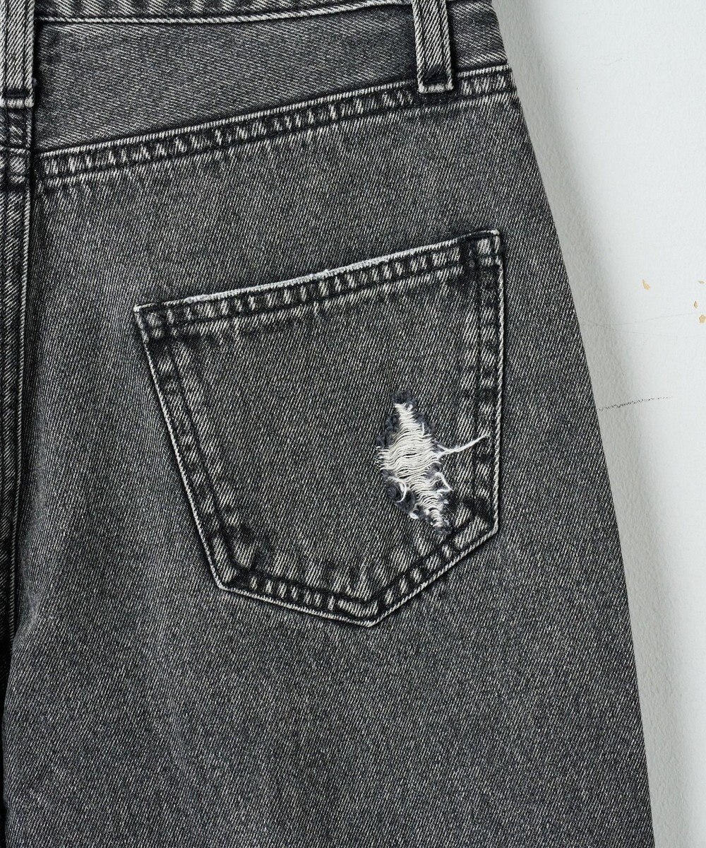 WEGO ヴィンテージウォッシュダメージデニムパンツ 