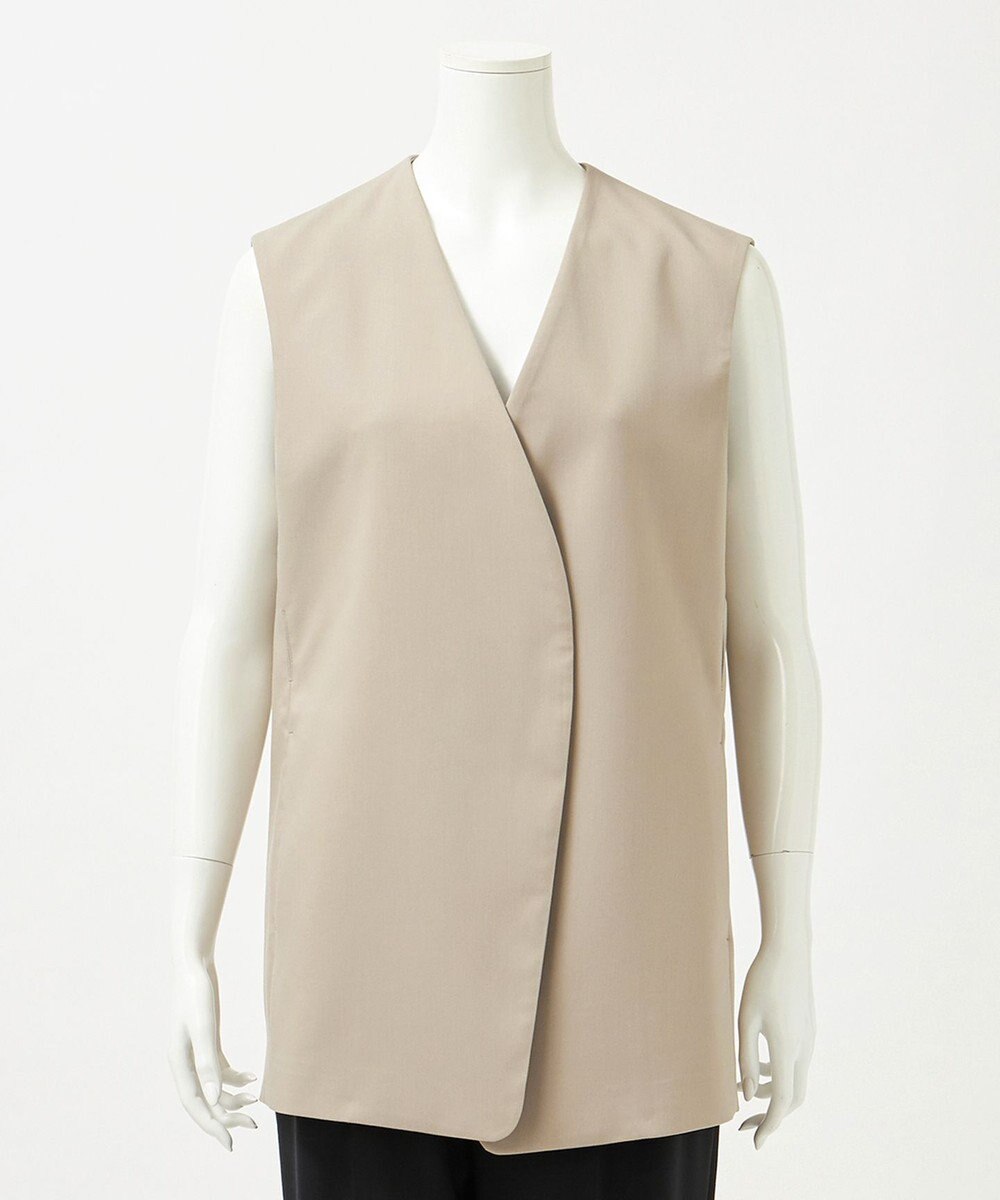 23区 【エステータ】ライトダブルクロス ジレ 