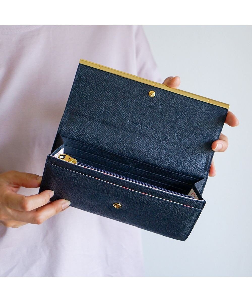 tsumori chisato CARRY プットオンネコ　がま口　長財布　かぶせ 