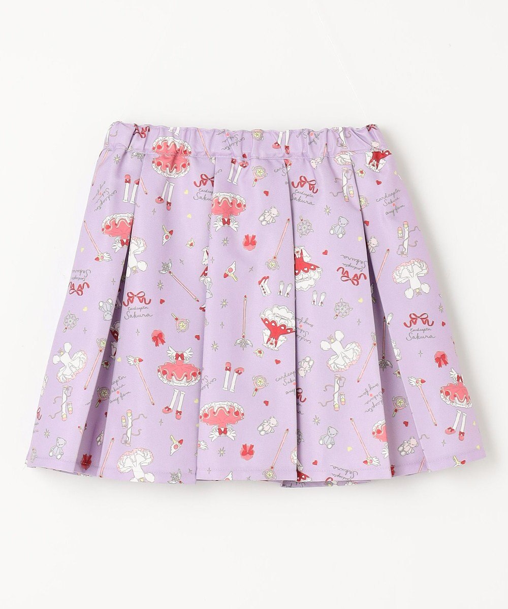 ANY KIDS 【カードキャプターさくら×any FAM】総柄 スカート 
