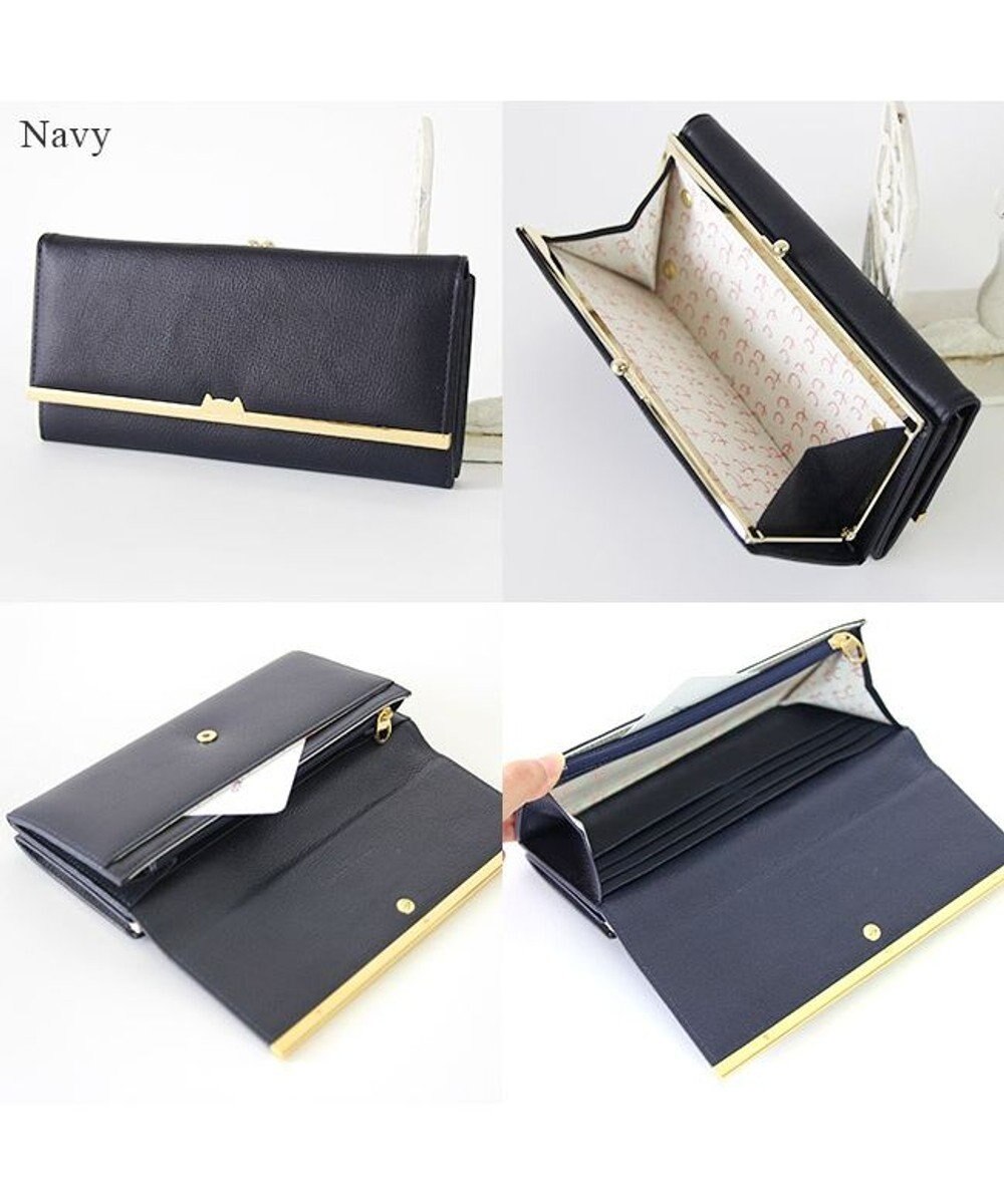 tsumori chisato CARRY プットオンネコ　がま口　長財布　かぶせ 