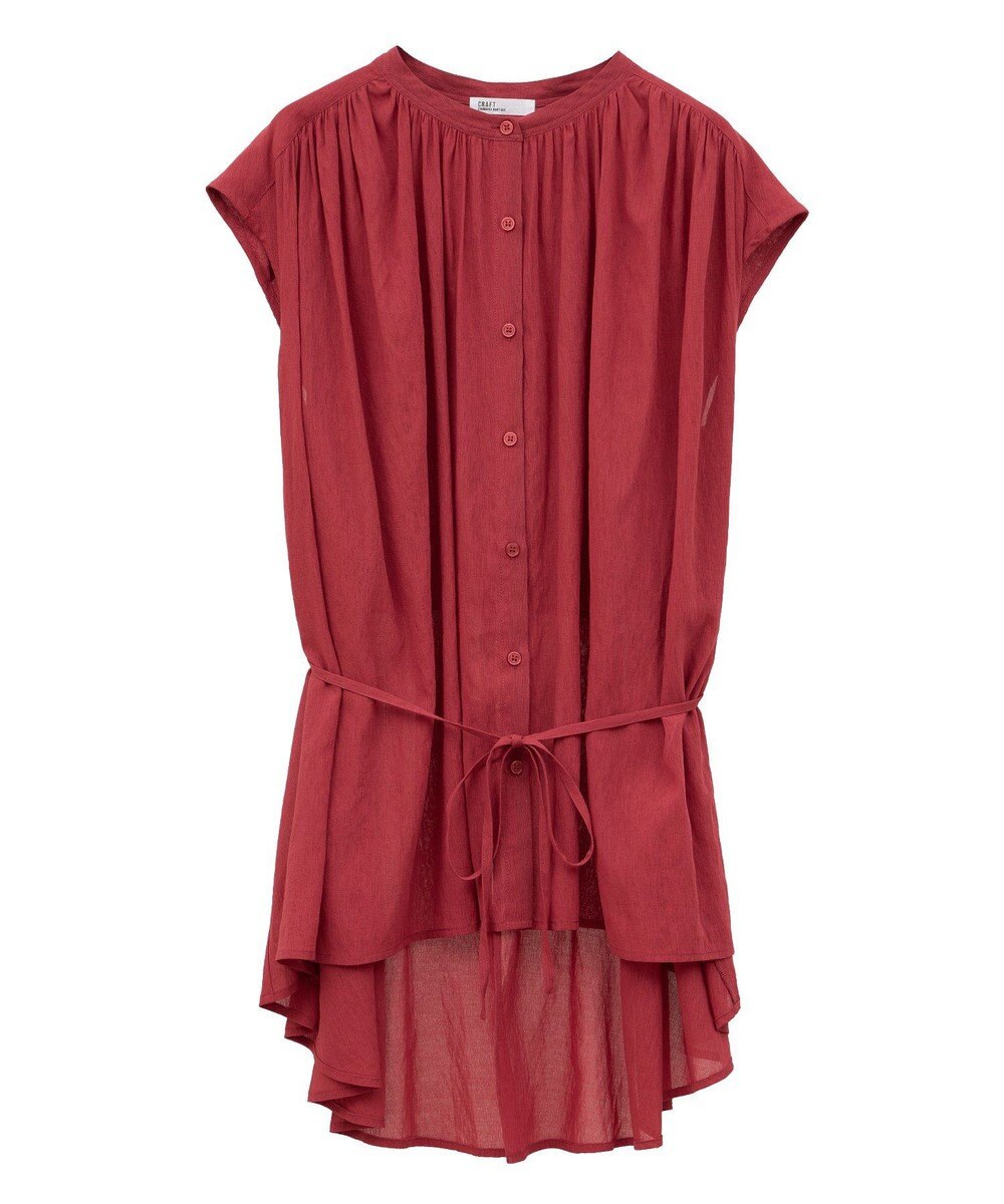 CRAFT STANDARD BOUTIQUE ヴィンテージボイルバックデザインブラウス 